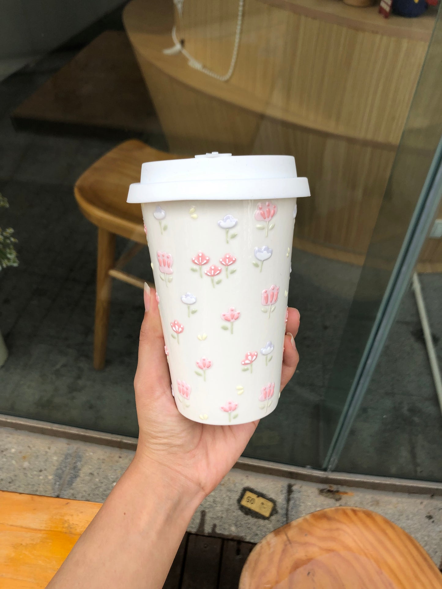 Luxury Petal Artistry Ceramic Mug