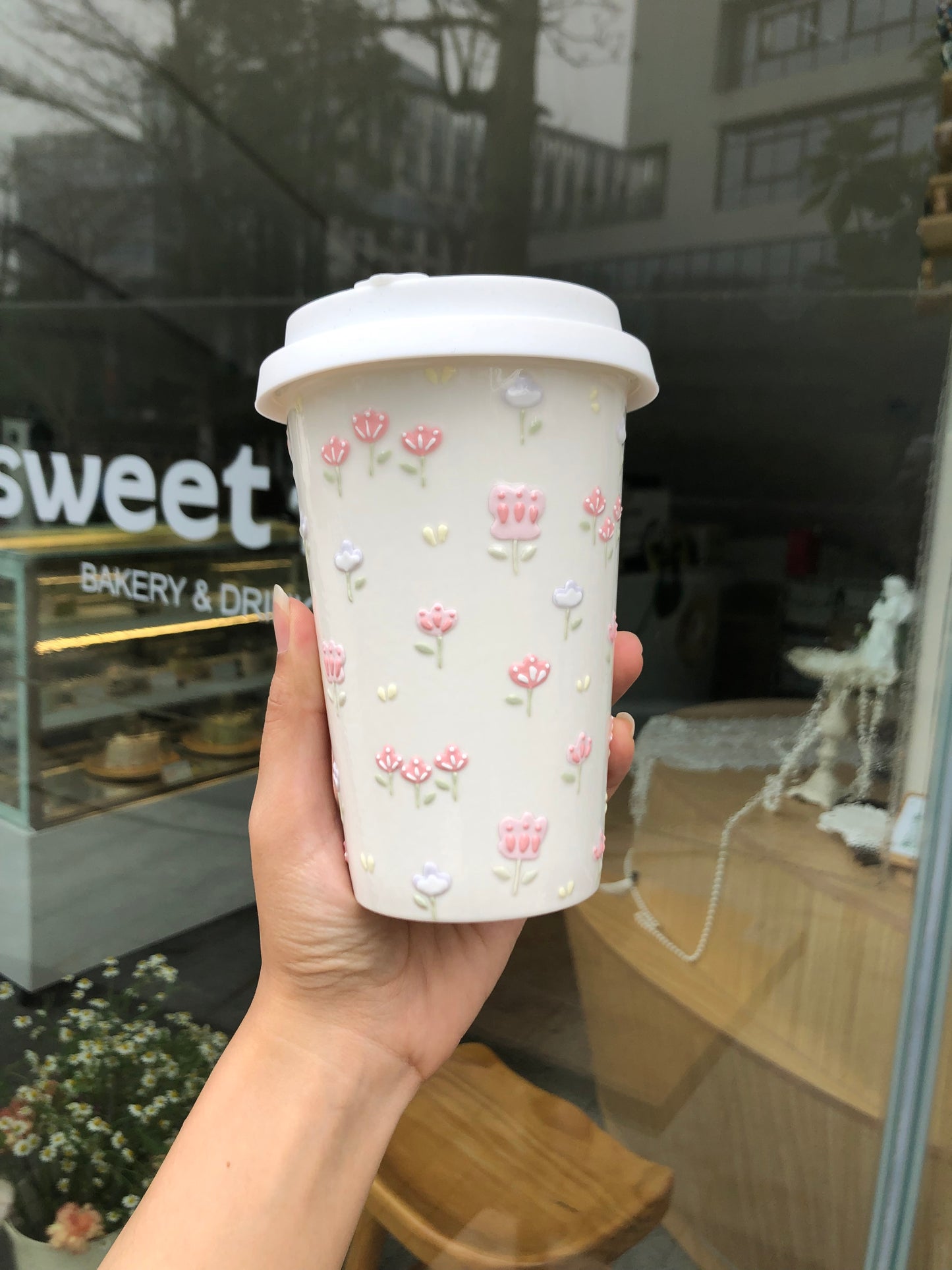 Floral Whimsy Grace Cup