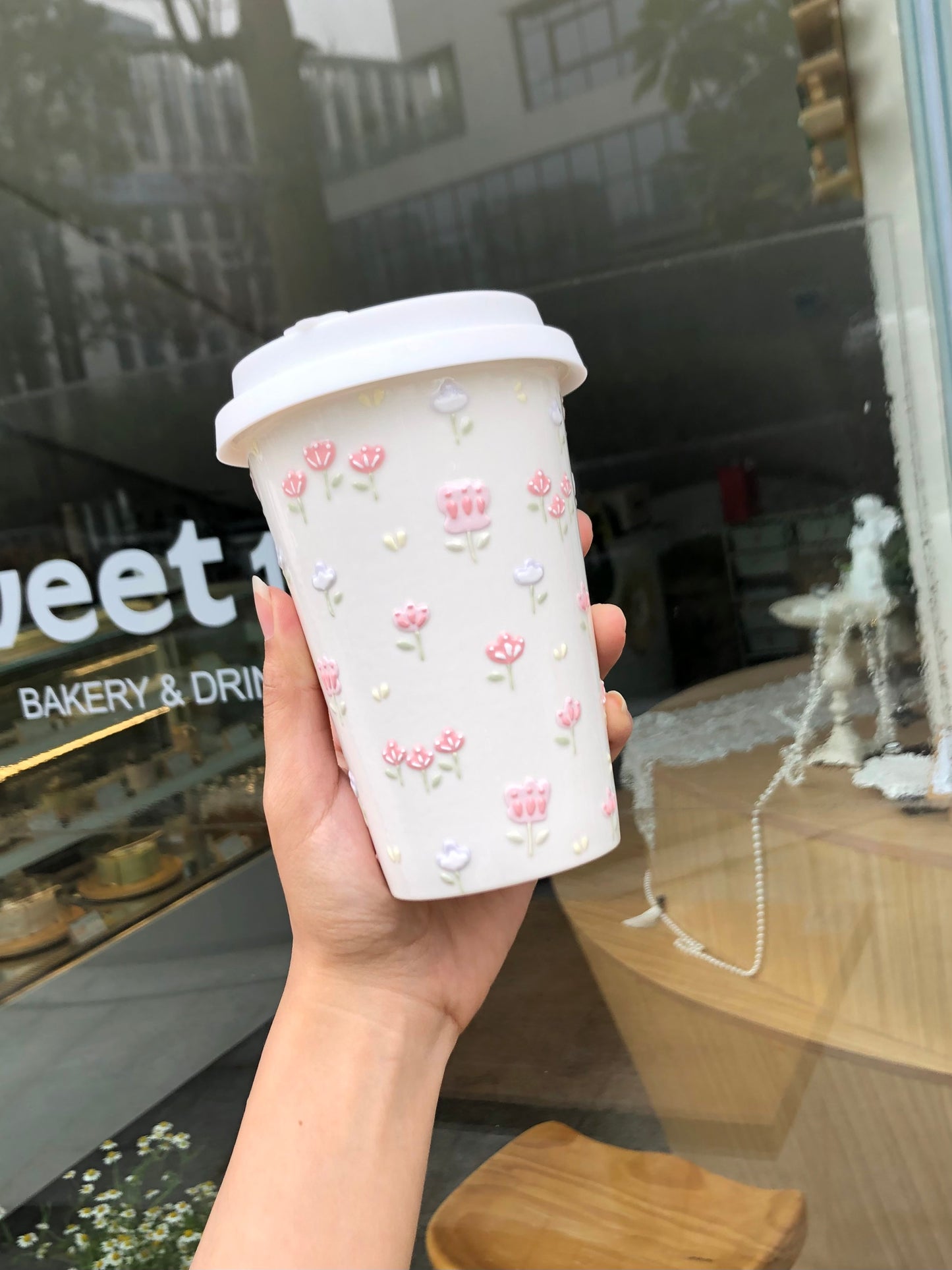 Floral Whimsy Grace Cup