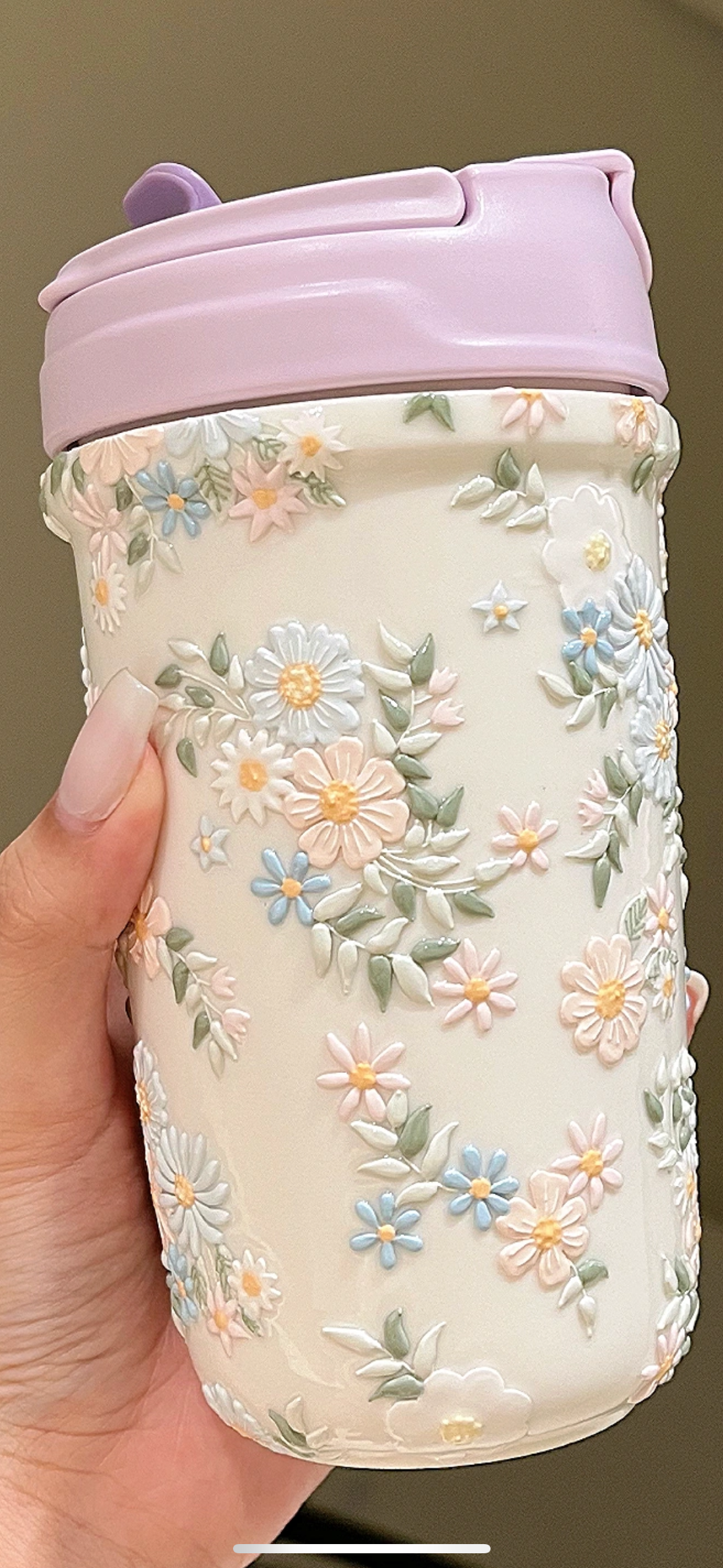Floral Fantasy Tumbler