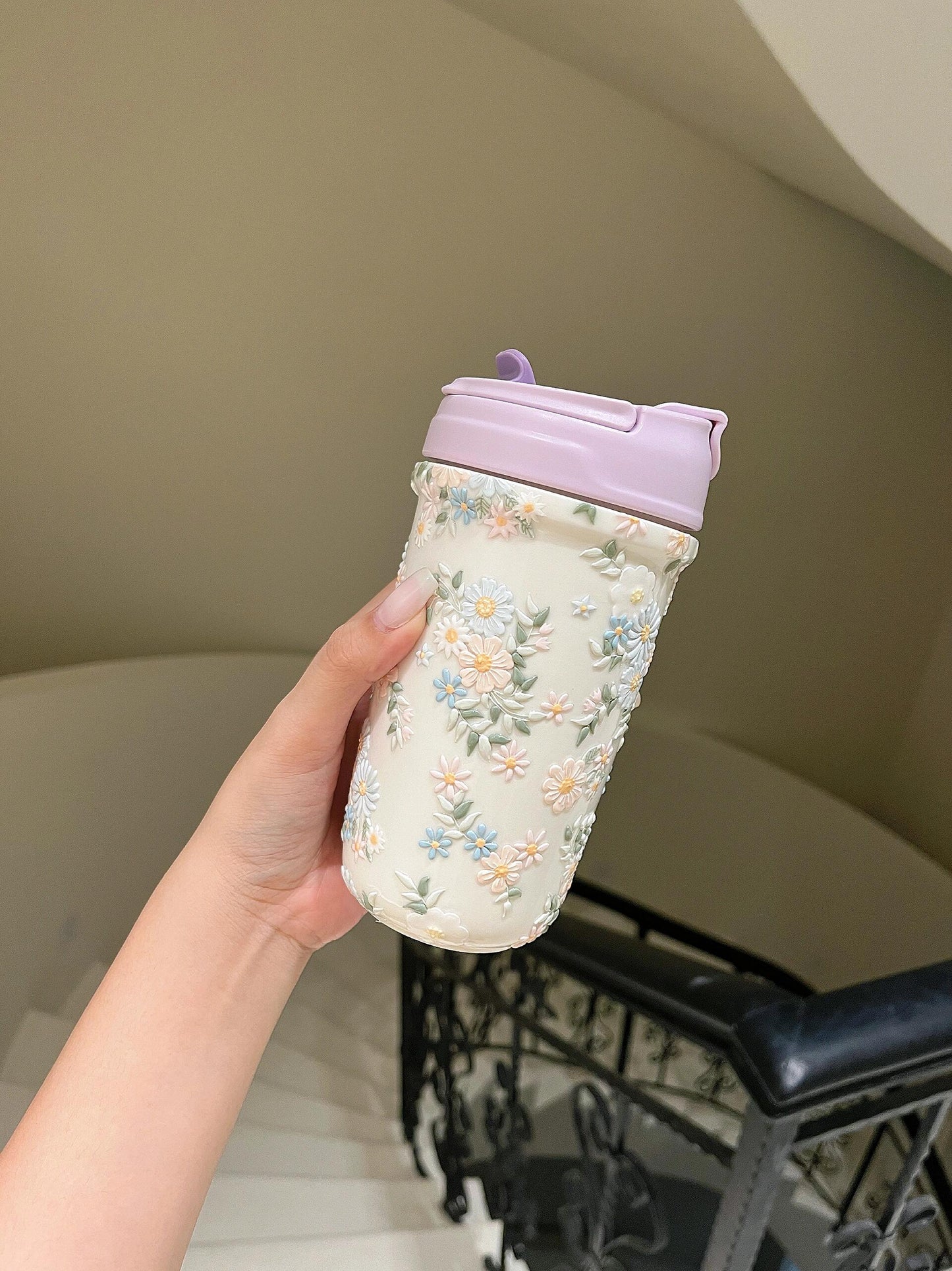 Floral Fantasy Tumbler