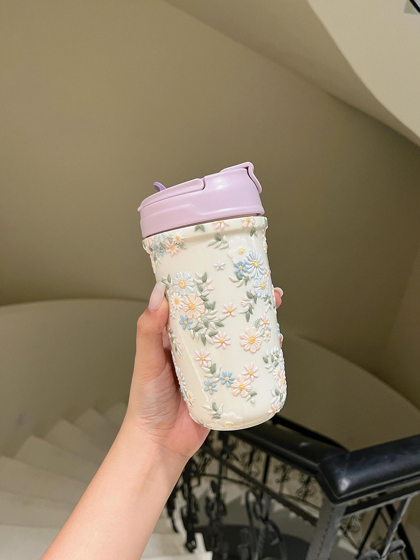 Floral Fantasy Tumbler