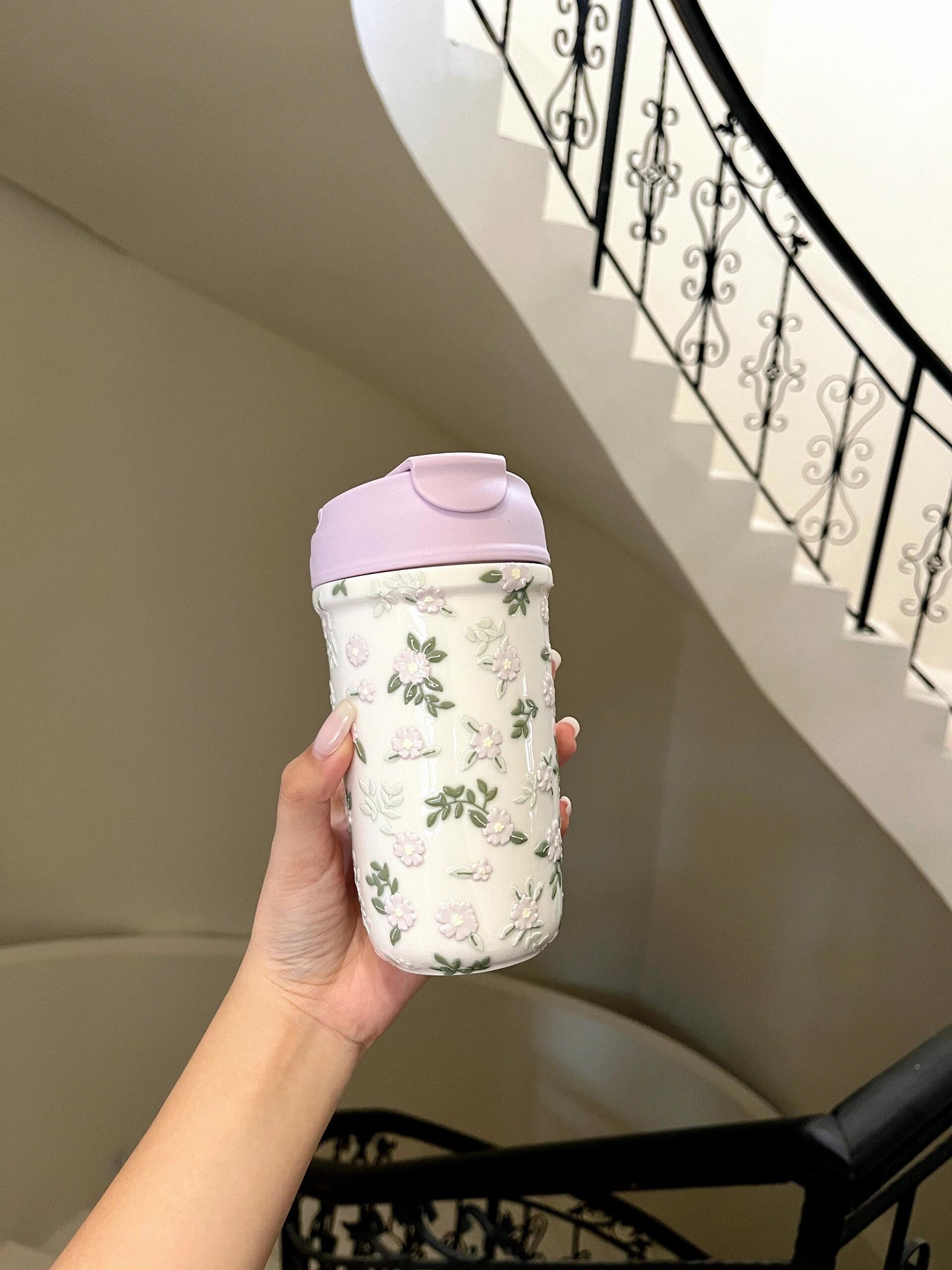Floral Fantasy Ceramic Mug