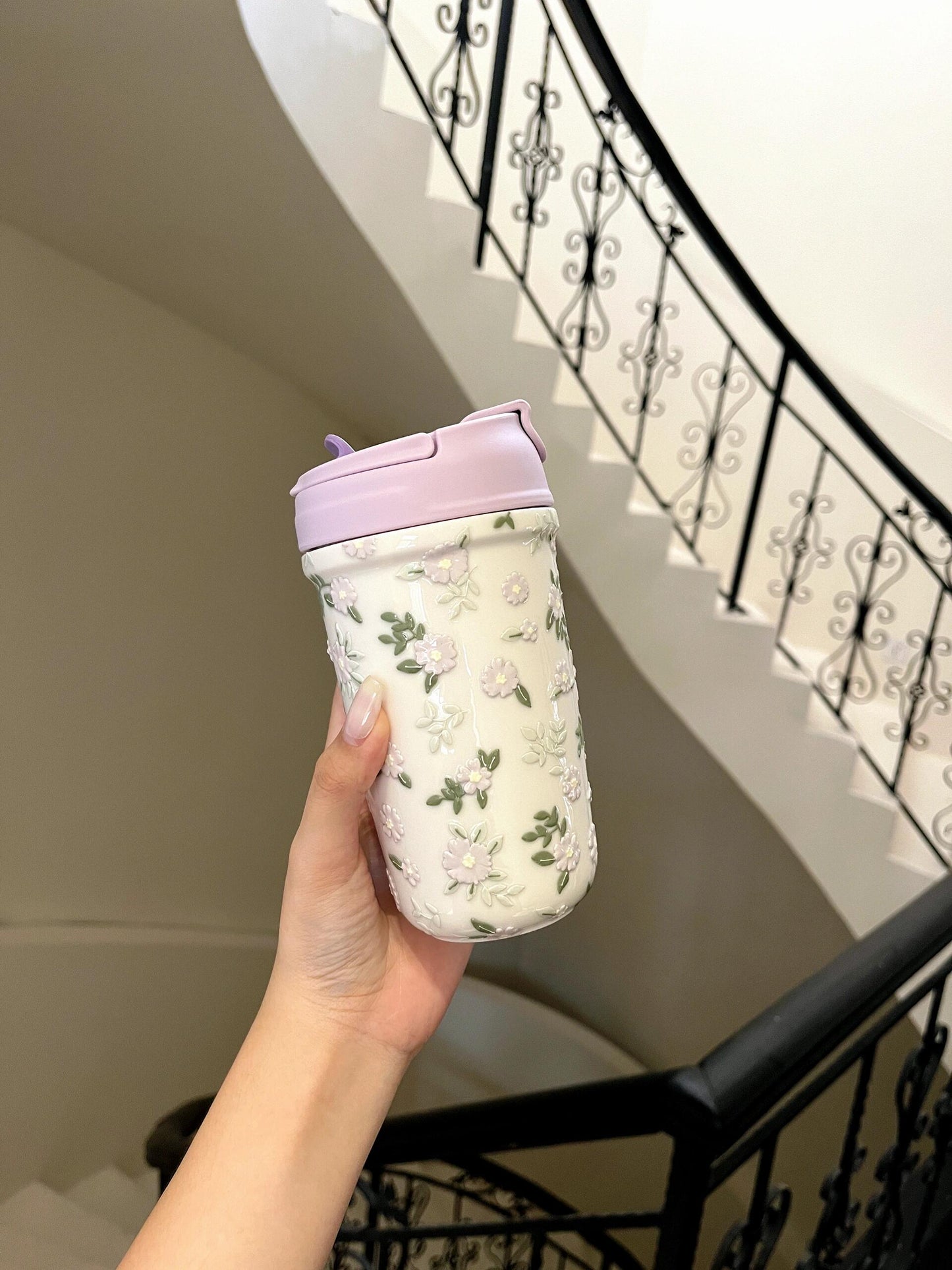 Floral Fantasy Ceramic Mug