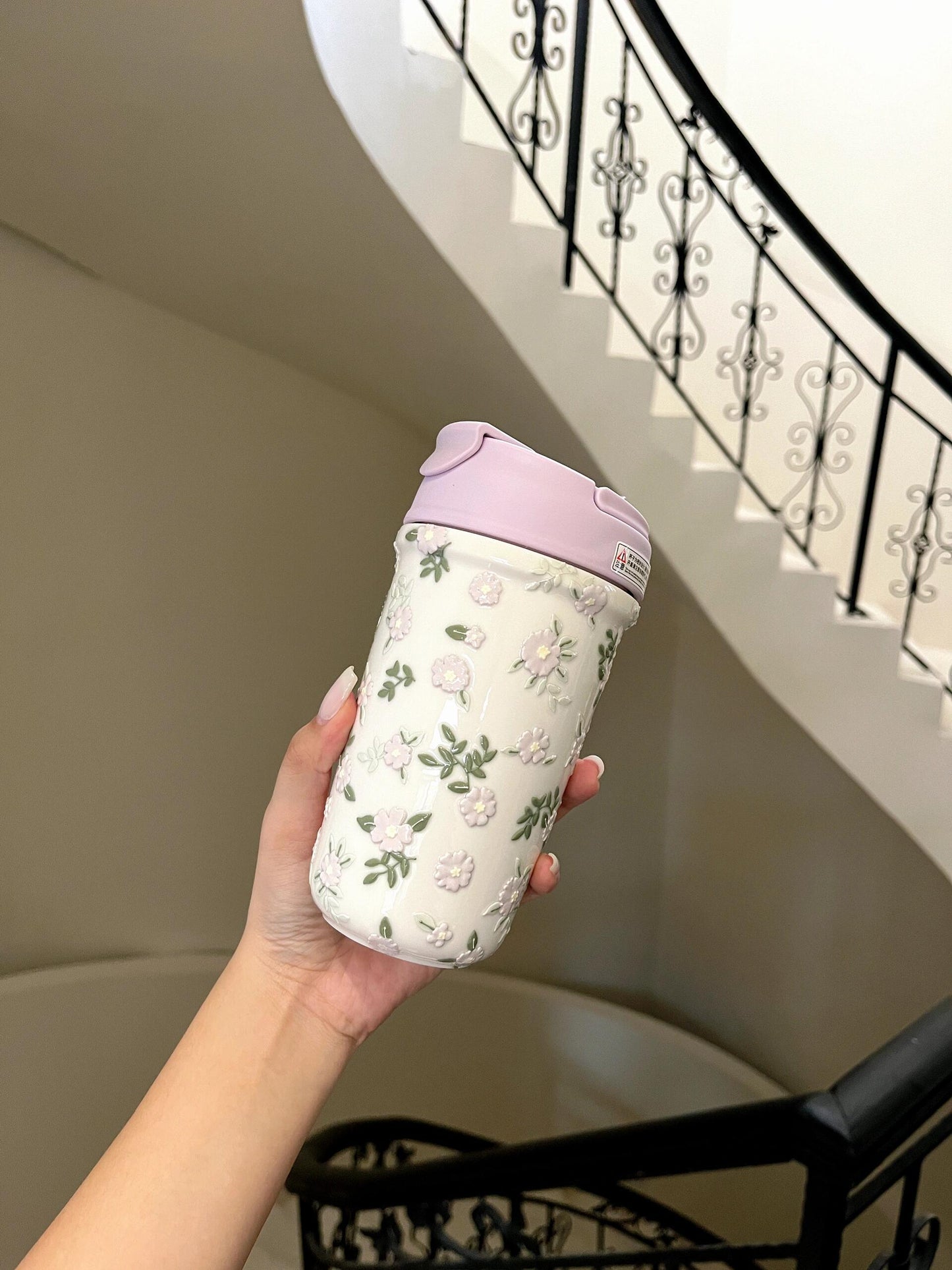 Floral Fantasy Ceramic Mug