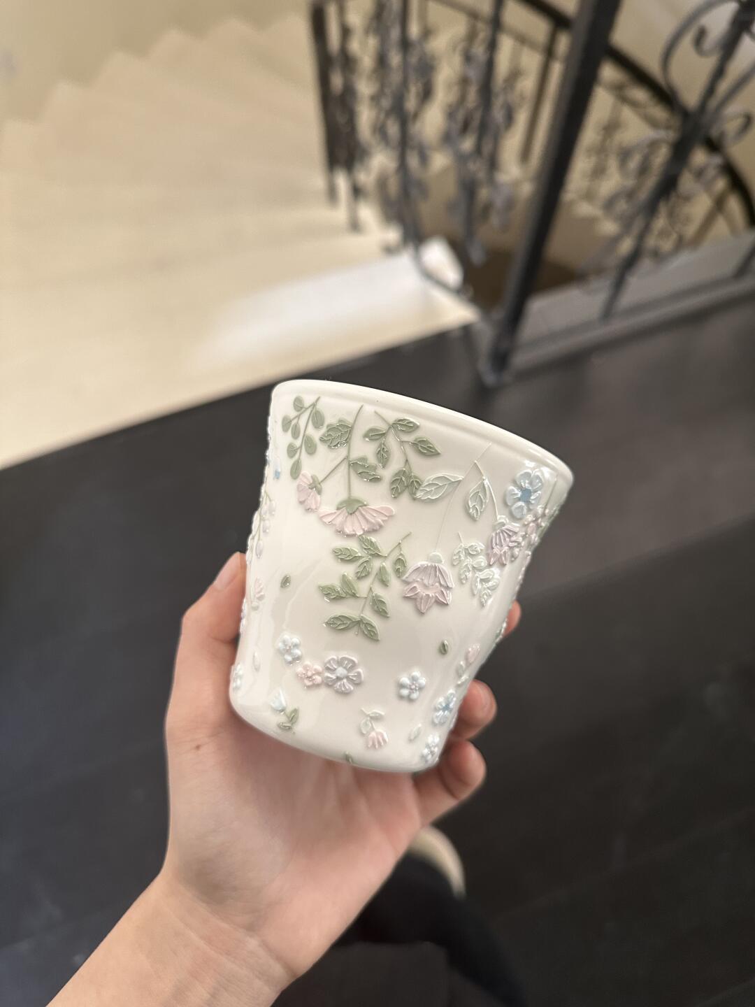 Compact Grace Ceramic Coffee Cup