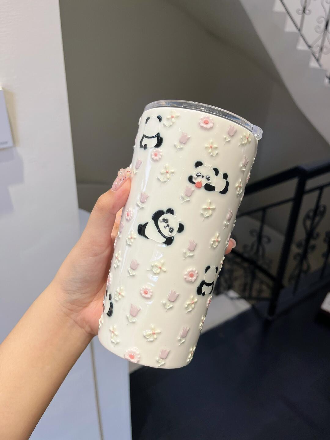 Panda Garden Ceramic Mug