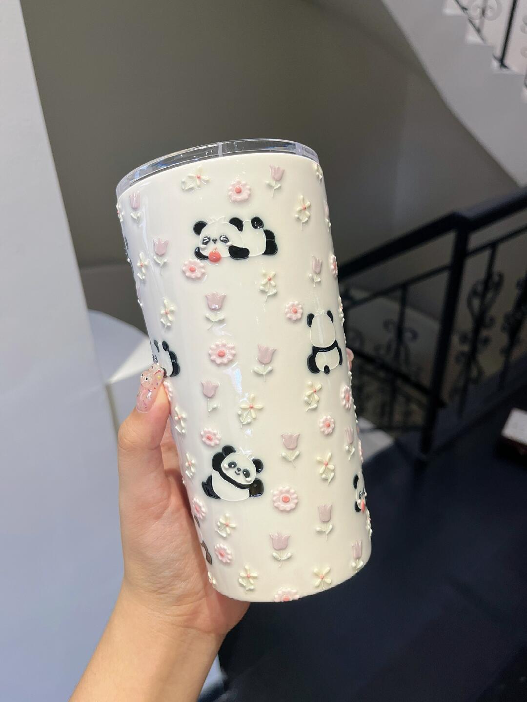 Panda Garden Ceramic Mug
