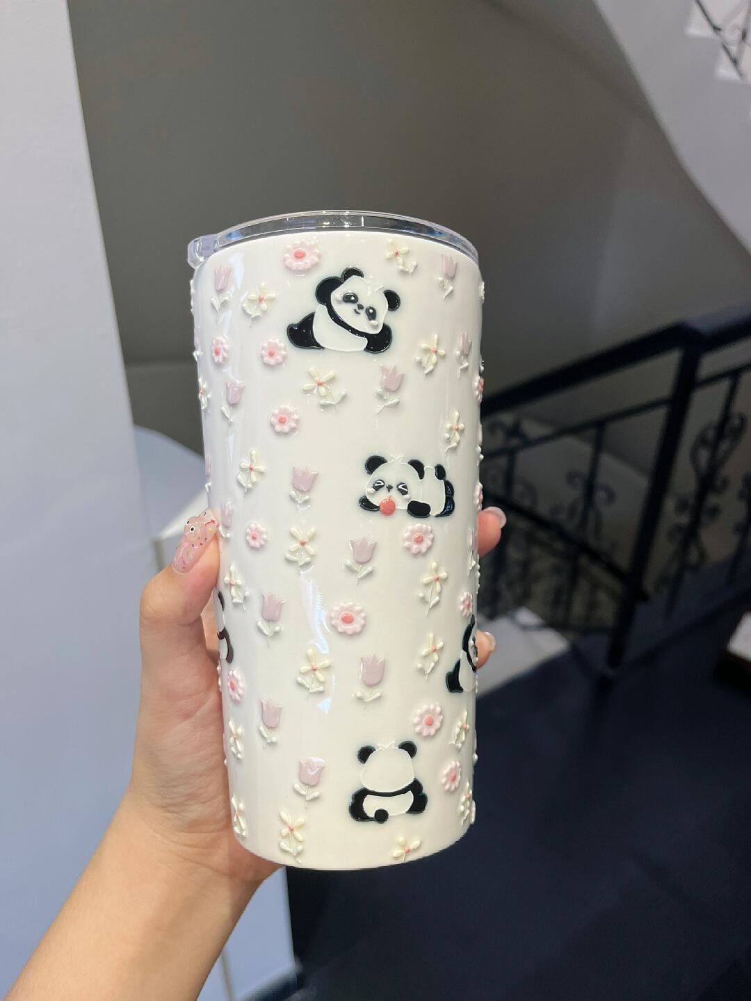 Panda Garden Ceramic Mug