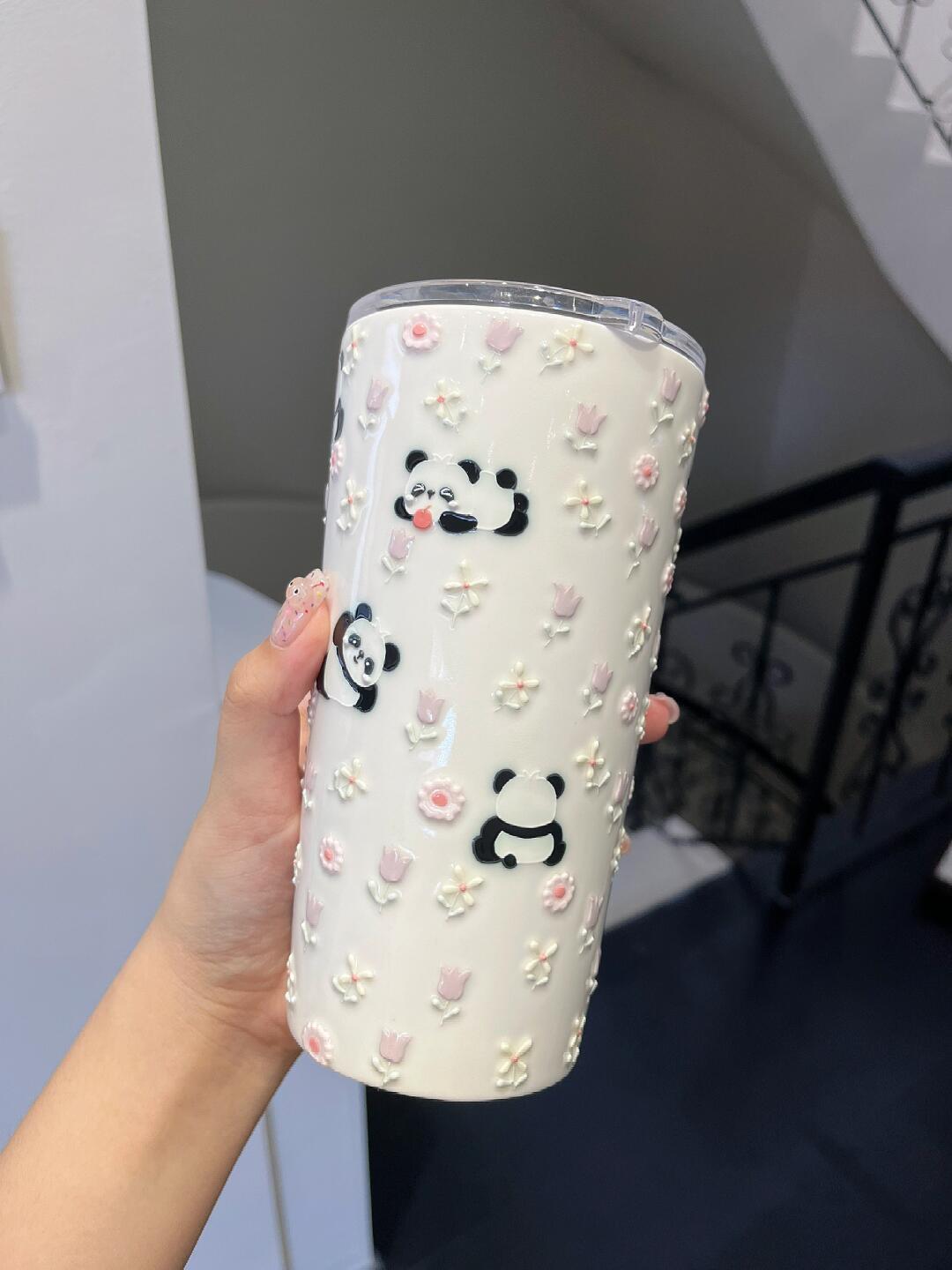 Panda Garden Ceramic Mug