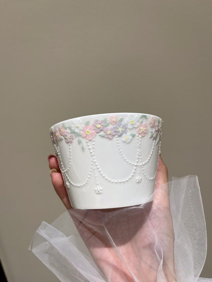 Delicate Blooms Travel Coffee Cup