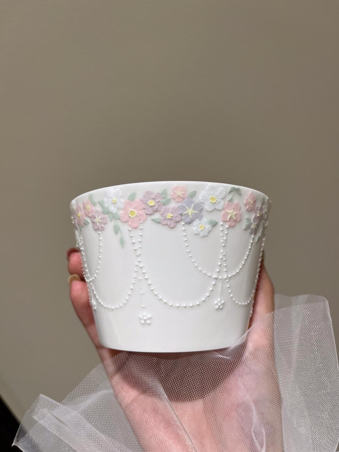 Delicate Blooms Travel Coffee Cup