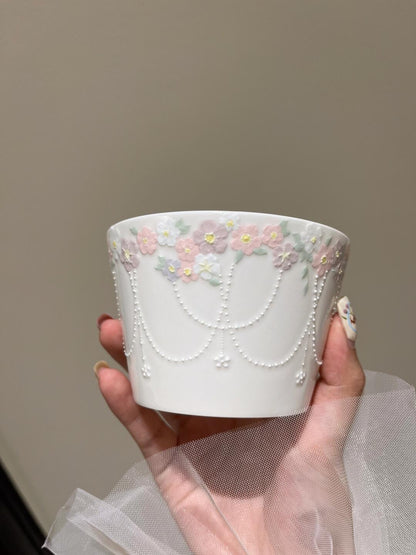 Delicate Blooms Travel Coffee Cup